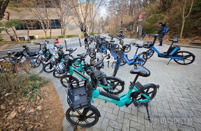 보도 위 통행방해 전기자전거 현황