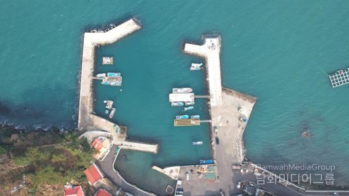 섬종합발전사업 사진-여수 남면 송고마을 방파제 보강공사