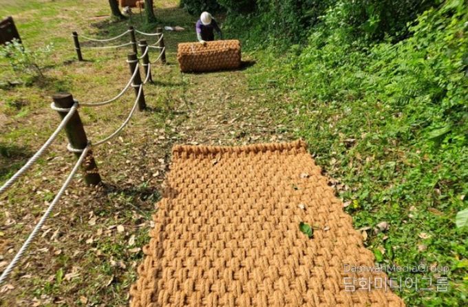 오름 탐방로 정비