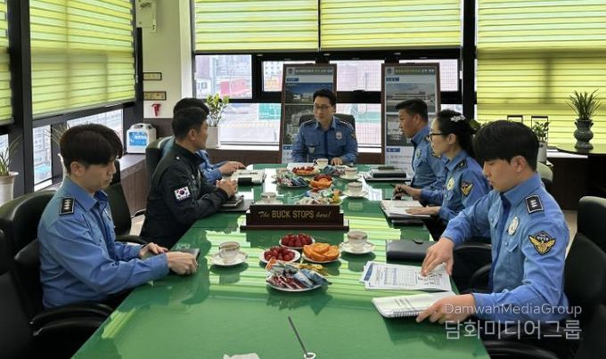 울진해경, 지휘관과 소통 공감 간담회 개최(3.23.울진해경서 제공)