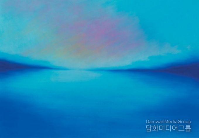 조선아 작 조용한 움직임 65×91cm 한지에 채색 2025