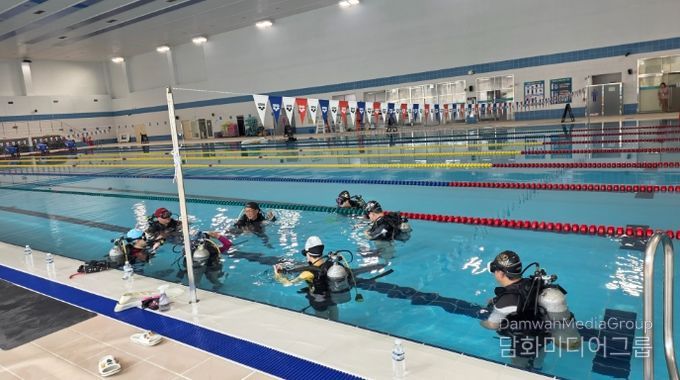 울주종합체육센터, ‘고객의 날’ 기념 스쿠버다이빙 체험 강습에 지역 주민 큰 호응