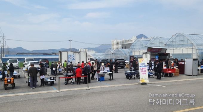 여성농업인 노동경감 지원사업 시연회