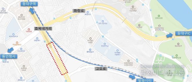 개선대상지 위치도