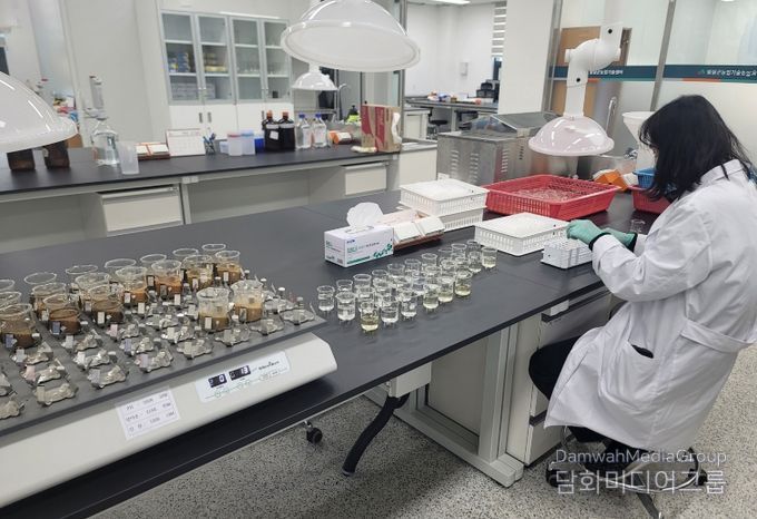 임실군농업기술센터 공익직불제 이행점검 토양검사 실시