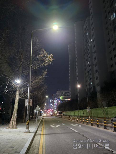 의정부시, 금오지구 LED가로등 교체 추진…야간 안전환경 개선