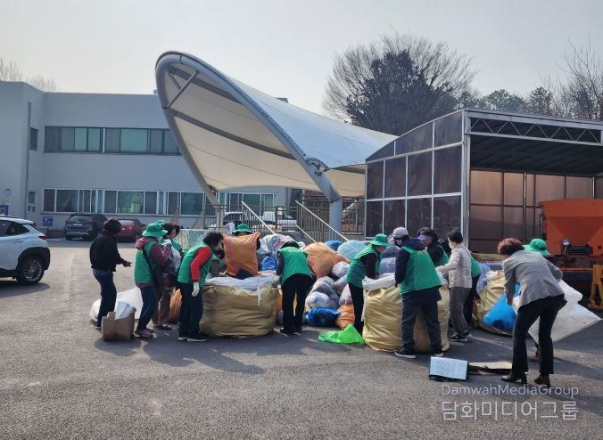 안성시, 사랑을 나누는 헌옷 수거 행사