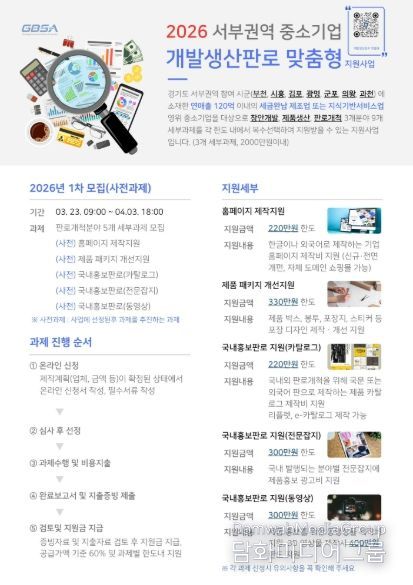 광명시, 중소기업 성장 사다리 놓는다… 개발·생산·판로 맞춤형 지원