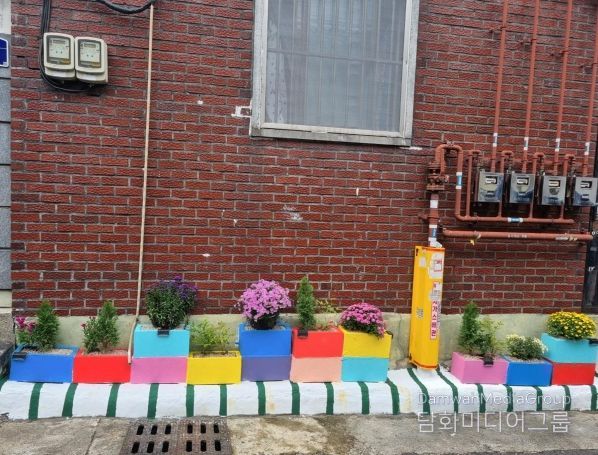 2025년 활동 사진(달서구 두류1 2동 화단 조성 후)