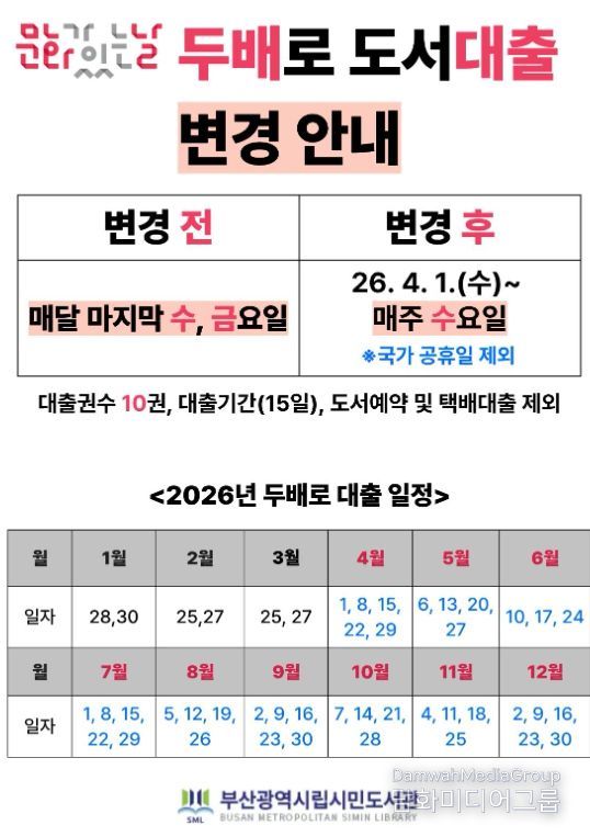 두배로데이 변경 안내문.
