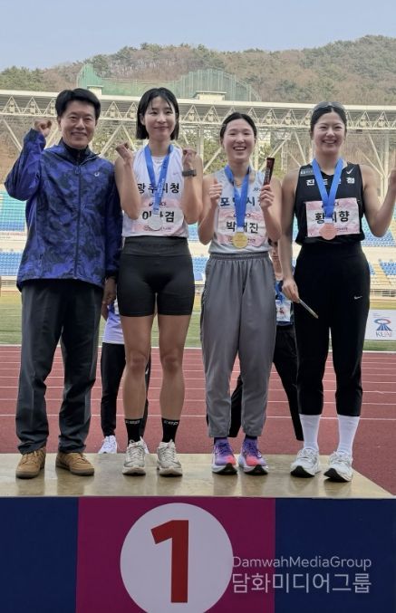 광주시청 육상팀 이다겸, 전국 실업 육상경기대회 800M 은메달 획득