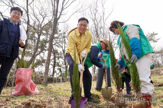 목포시 나무심기 행사