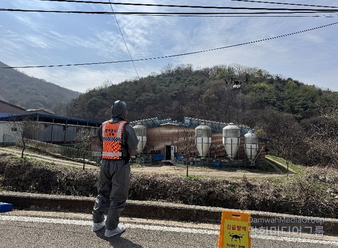 합천군, 야생동물 기피제 드론 살포 추진
