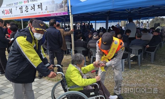 서산소방서, 검은여재 행사장 안전관리 지원으로 사고 예방 총력