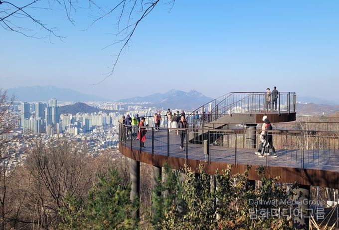 용마산 스카이워크(서울둘레길 4코스)