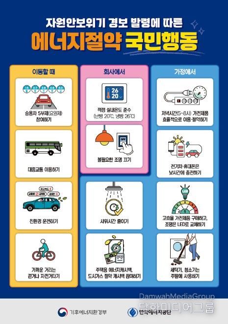 에너지절약 국민행동 안내