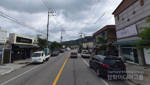 자등리시가지 전선 지중화사업 전 현황사진