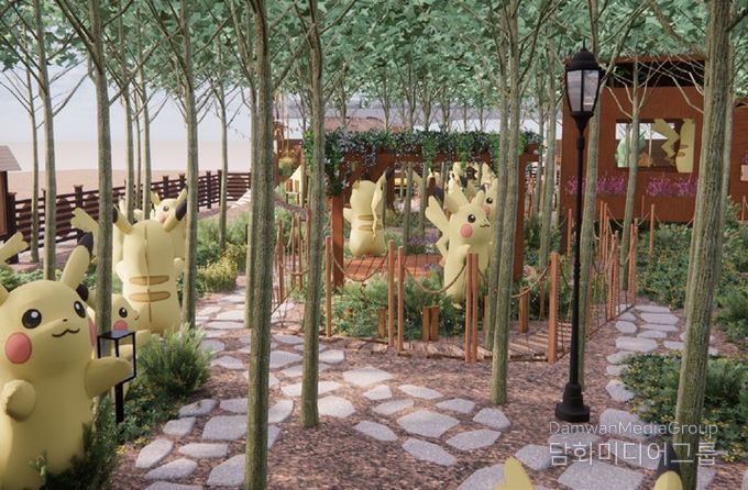 2026 서울국제정원박람회 캐릭터팝업정원 조감도(포켓몬코리아 팝업정원(포켓몬코리아 30주년))