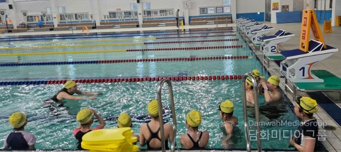 충북교육청 학생수영장, 초등학생 무료 수영교실 운영