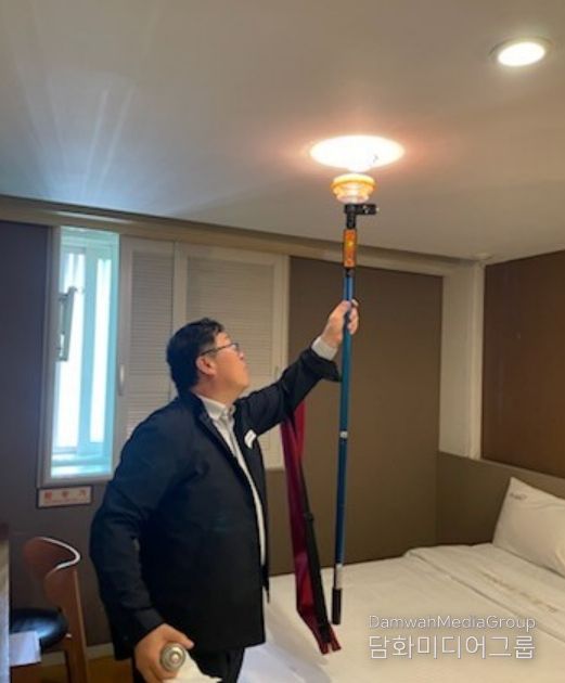 2025. 노후 숙박업소 화재감지기 작동시험