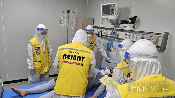 울진군의료원, 방사선비상진료 집중훈련