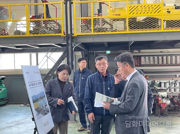 기숙사,농기계임대사업소점검