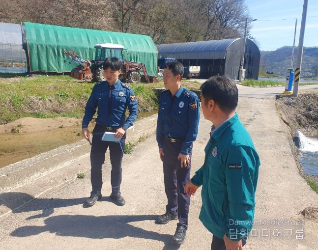 강진군 강진경찰서 합동으로 여름철 자연재난 대비 재해취약지역 현장점검을 실시했다.