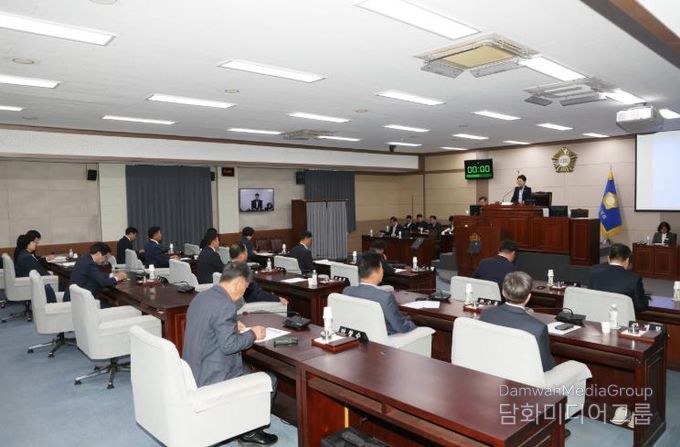 상주시의회, 제238회 임시회 개회