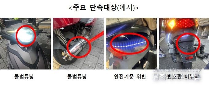 대구경찰청·교통안전공단 등과 합동단속