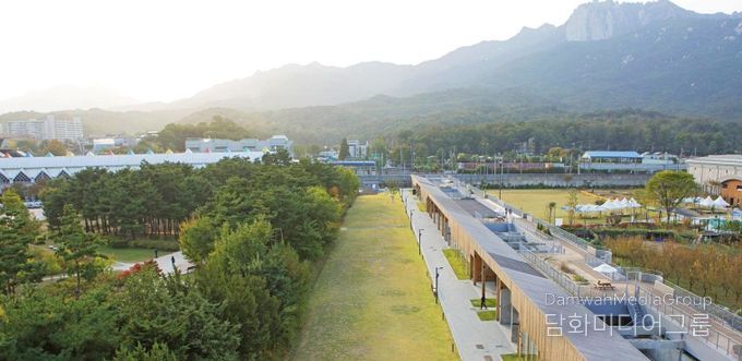 평화문화진지 일대 모습