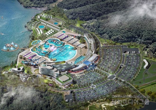 청주시, 1천500억원 관광시설 민간자본 유치 협약 체결. 사진(예상조감도)