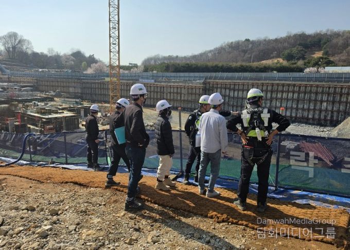 건설공사장 안전점검 현장