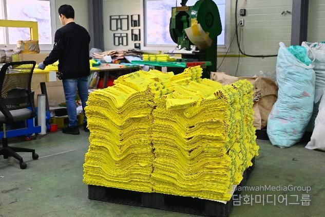 속초 관내 종량제봉투 업체 점검 당시