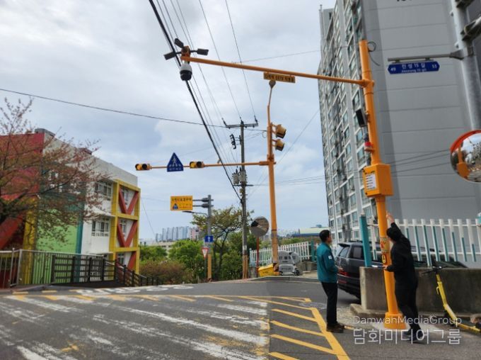 동구 어린이 통합로 CCTV 안전망 확충(현장 확인)